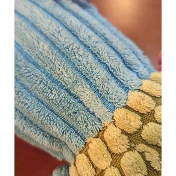 Ganz Matees Blue Green Floral Terry Cloth Pirate Plush Stuffed Toy 9" - Picture 6 of 9